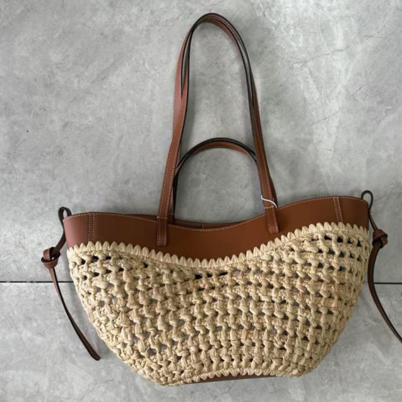 Luxury Raffia Straw Tote Bag,F - Women'S Raffia Bags review and price